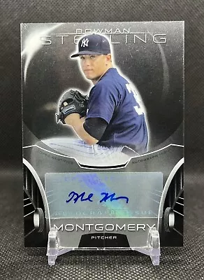 2013 Bowman Sterling MARK MONTGOMERY Prospect AUTO BSAP-MMO New York Yankees • $1.25