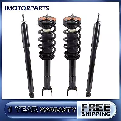 Front & Rear Shocks Struts Assembly For 12-19 Dodge Challenger 12-15 Charger RWD • $155.96