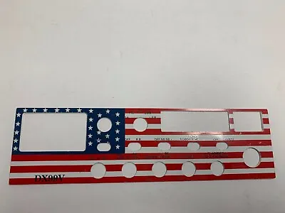 Galaxy DX-99V Metal American Flag Faceplate Galaxy CB Radio   • $15.99