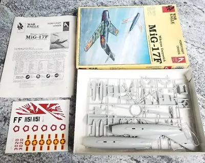 1/48 Hobbycraft Mig-17f Mikoyan Guryevich New Unbuilt Kit HC 1593 • $22.25