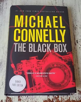 FLAT SIGNED The Black Box By Michael Connelly (2012) Hardcover 1st Ed/Print • $29.95