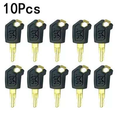 10Pcs Heavy Equipment Keys For CAT 5P8500 Caterpillar Excavator Ignition Key AU • $17.59