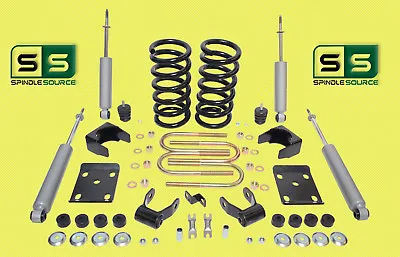 3  / 5  Drop Lowering Kit Coils SHOCKS 1211AC FOR 97 - 03 Ford F-150 F150 V6 2WD • $358.07