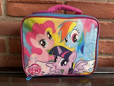 My Little Pony School Lunchbag Girl Lunchbox Lunch Bag Insulated Snack Tote EUC • $4.99