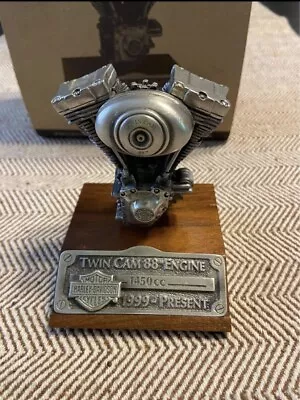 $99.99 • Buy Genuine Harley Davidson Pewter Twin Cam 88 Engine Replica 01379/10,000 99300-99V