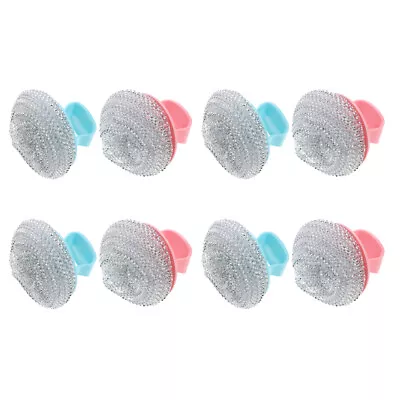  8 Pcs Multipurpose Tool Pot Sponges Scourer Pan Dish Scrubber • £9.79