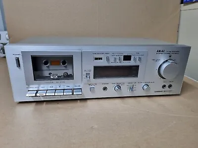 Vintage Akai Stereo Cassette Deck Gx-m10 Akai Gxm10 Akai Cassette Tape Player • $150