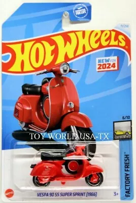 2024 Hot Wheels #71 Factory Fresh Vespa 90 SS Super Sprint (1966) • $2.50