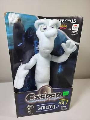 $59.99 • Buy Casper Stretch Ghost 1994 Plush Toy Vintage Tyco Nite Glow Eyes Rare