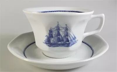 $11.99 • Buy Wedgwood American Clipper Cup And Saucer Set 2 5/8  Excellent