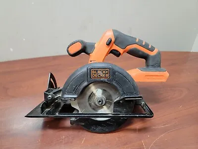 BLACK & DECKER 20V Cordless Li-Ion 5-1/2  Circular Saw BDCCS20 C-x • $19.99