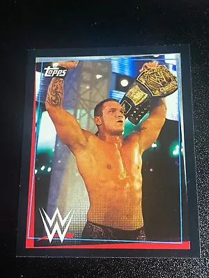2021 Randy Orton WWE Champion Topps Road To WrestleMania Stickers Album • $2.25
