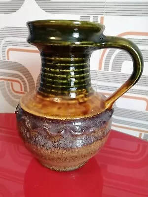 Rare Mid Century Steuler West German Fat Lava Vase 420-20 • £14.99