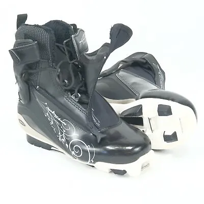 Atomic Aina Women's Skate Ski Boots US 5.5 EU37 SNS Black Nordic Cross Country • $69.99