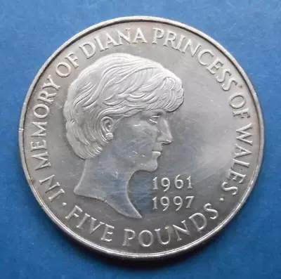 £6.99 • Buy 1999 Diana Princess Of Wales Memorial Five Pounds Crown