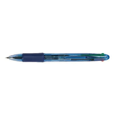 Q-Connect Retractable Ballpoint Pen 4 Colour (Pack Of 10) KF01938 • £10.50