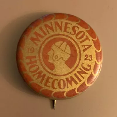 Highly Sought 1923 Minnesota Gophers 1.25  Cello Button • $18.50