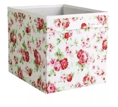 Ikea Drona Cath Kidston Rosali Storage Box - Floral Pattern - Fits Kallax Unit • £6.95