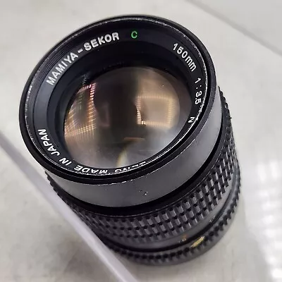 READ Mamiya Sekor C 150mm F3.5 N Prime Lens - 645 Pro TL/Pro/Super M645 Cameras • $49.99