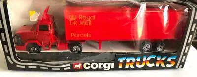 £6.50 • Buy 1984 CORGI TRUCKS [9  Long] SCANIA  ROYAL MAIL PARCELS  BOX TRAILER MINT/BOXED