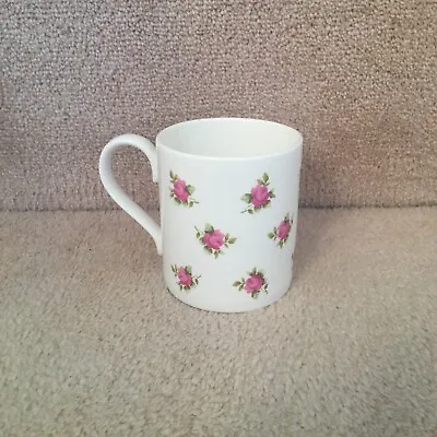 £9.36 • Buy Vintage Tams Fine Bone China Mug Ditsy Rose Pink Roses Rose Buds Made In England