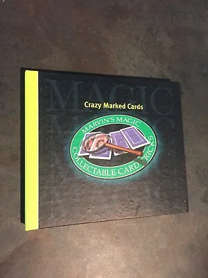 (Z)Vintage Closeup Magic Trick Crazy Marked Cards By Marvins Magic • £2.99