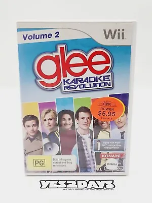 Glee Karaoke Revolution Volume 2 Nintendo Wii Game • $8.95