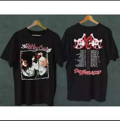 Vintage 1989 Motley Crue Dr Feelgood Tour Concert Rock Band T-Shirt S-5XL • $26.98