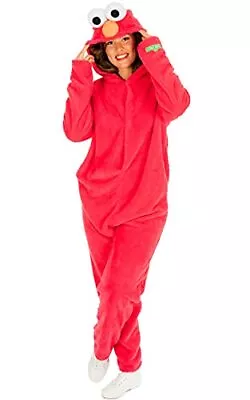 Rubies Official Sesame Street Adult Elmo Costume XL • $37.88