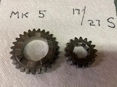 $375 • Buy TWO  HEWLAND  MARK  5  GEARS.........  17/27 S  And  15/30