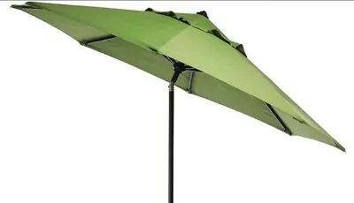 New 6’ Market Patio Umbrella Replacement Canopy - Sunbrella Canvas Parrot • $59
