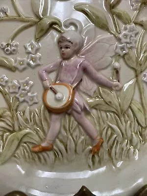 Andrea By Sadet J Willfred Plate Enchanted Woods Fairy  Pixie Drummer Boy 3D • $9.97