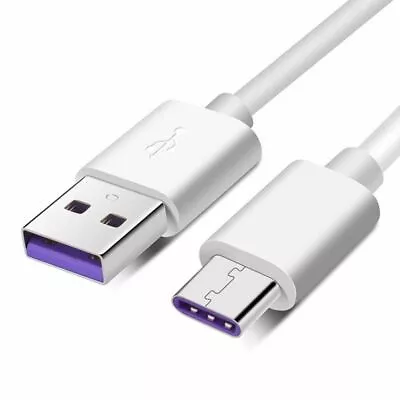$6.50 • Buy SUPER FAST 5A Charge Cable USB To USB-C Type-C Huawei P10 P20 P30 P40 Mate Pro