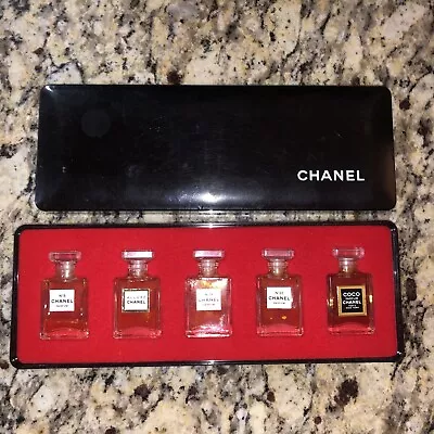 RARE Vintage CHANEL Pure Perfume Wardrobe: No 5 Allure No 19 No 22 Coco Set • $450