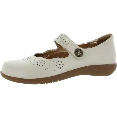 David Tate Womens Bev Padded Insole Leather Slip On Mary Janes Flats BHFO 5596 • $31.99