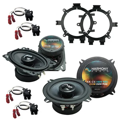 Fits Chevy Silverado Pickup 1999-2006 Factory Speakers Upgrade Harmony C5 C46 • $107.99