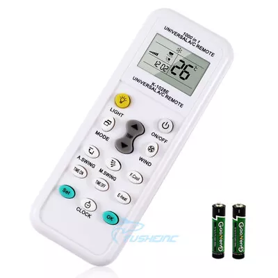 New K-1028E Universal LCD AC A/C Air Conditioner Remote Control 1000 In 1 • $9.09