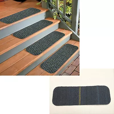 12 Stair Treads Outdoor Indoor Carpet Non Slip Staircase Waterproof 16 X5.5  • $31.99