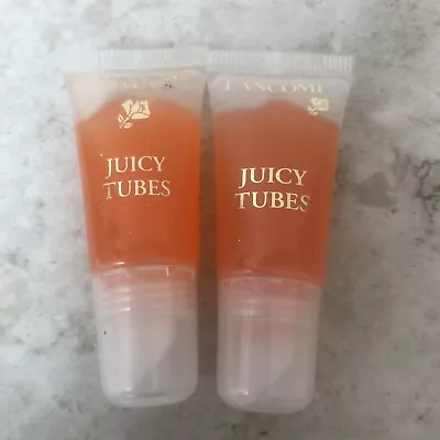 Lancome Juicy Tubes Lip Gloss No.15 Cerise 2 X 7ml Tubes • £29.99