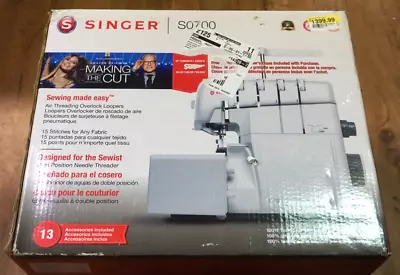 (RI4) Singer S0700 230243 Serger Air Threading Sewing Machine Factory Sealed • $579.99