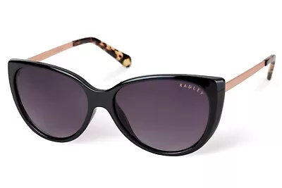 Radley Sunglasses - RDS-GENNA-104 - Black Frame - Purple Gradient Lens • £29.99
