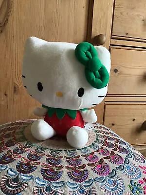 Sanrio Hello Kitty Strawberry Fairy Wings Soft Plush Stuffed Animal Toy 8  • £19.95