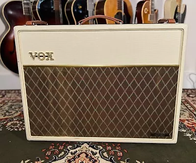 Vox AC30HW2 Hand-Wired 2-Channel 30-Watt 2x12  Blue Alnico Guitar Combo Fawn • $1600