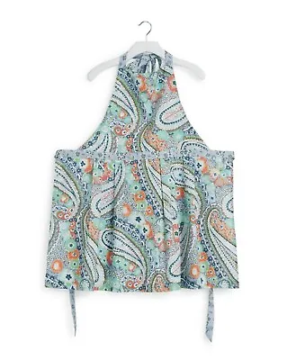 Vera Bradley Women's Recycled Cotton Apron Citrus Paisley #28370-12543 • $30