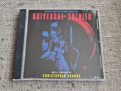 Universal Soldier Cd Soundtrack - Christopher Franke - 1990 Varese Sarabande • £12.99