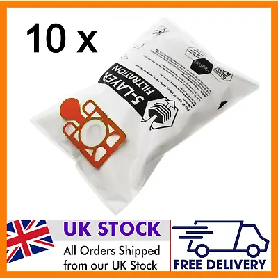 £8.39 • Buy 10 X Bags Fit Numatic Henry Hetty Hoover Vacuum Cleaner Cloth Hepa Flo Bag