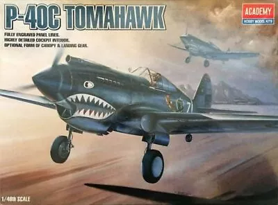 Academy P-40C Tomahawk (was Kit #2182) • $23.95