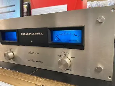 MARANTZ 250 Power Amplifier - Blue Display - Restored • $1500