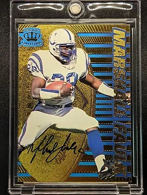 MARSHALL FAULK Auto 1995 Pacific Collection Gold Hard Signed Holo Foil SP • $79.99