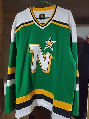 Men's S Minnesota North Stars Fanatics Vintage Hockey NHL Jersey • $66.51